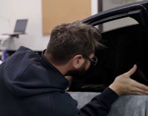 Removing car window tint in Rochester